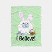 Geloof me. Pasen Yeti Fleece Deken (Voorkant)