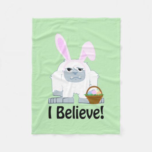 Geloof me. Pasen Yeti Fleece Deken (Voorkant)