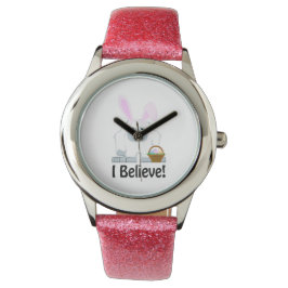 Geloof me. Pasen Yeti Horloge