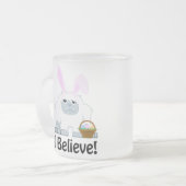 Geloof me. Pasen Yeti Matglas Koffiemok (Voorkant links)