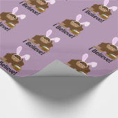 Geloof me. Pasgeborene Cadeaupapier (Hoek)