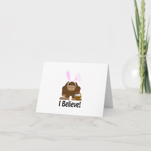 Geloof me. Pasgeborene Feestdagen Kaart (Voorkant)