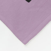 Geloof me. Pasgeborene Fleece Deken (Hoek)