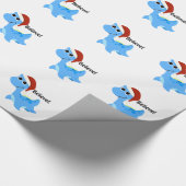 Geloof me! Santa Nessie Cadeaupapier (Hoek)