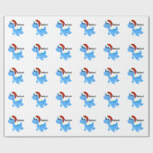 Geloof me! Santa Nessie Cadeaupapier (Vlak)