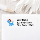 Geloof me! Santa Nessie Etiket (Insitu)