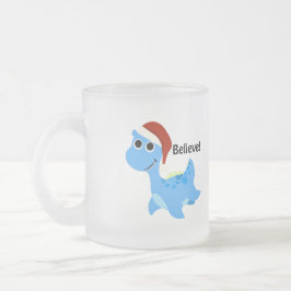 Geloof me! Santa Nessie Matglas Koffiemok