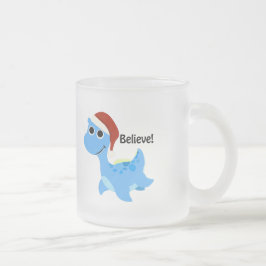 Geloof me! Santa Nessie Matglas Koffiemok