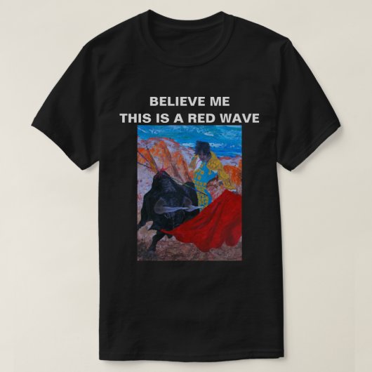 Geloof me  t-shirt (Design voorkant)