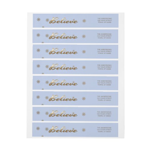 Geloof me. Vakantievelden retourneren (Vel)