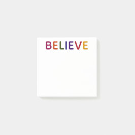 Geloof Meerkleurig Post-it® Notes