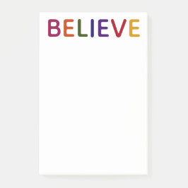 Geloof Meerkleurig Post-it® Notes