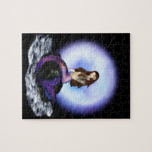 Geloof Mermaid Puzzle Legpuzzel (Horizontaal)