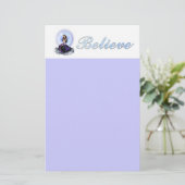 Geloof Mermaid Stationery Briefpapier (Staand voorkant)