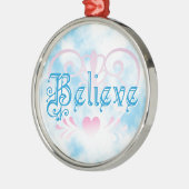 Geloof Metalen Ornament (Links)