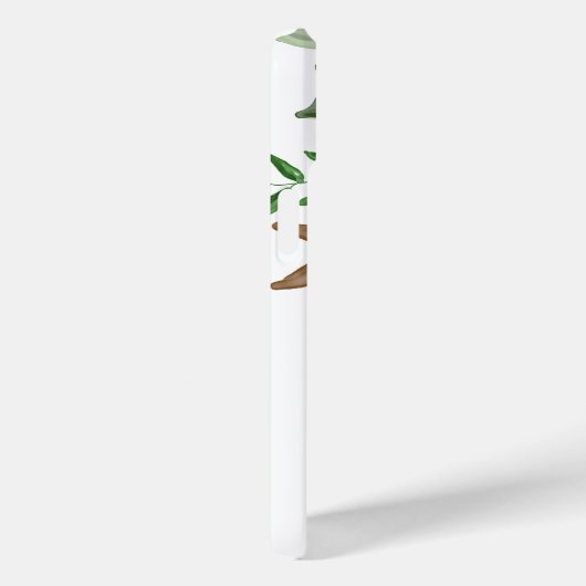 Geloof Modern Vrouwelijk Christelijk Wit Bloemen Case-Mate iPhone Case (Achterkant / Rechts)