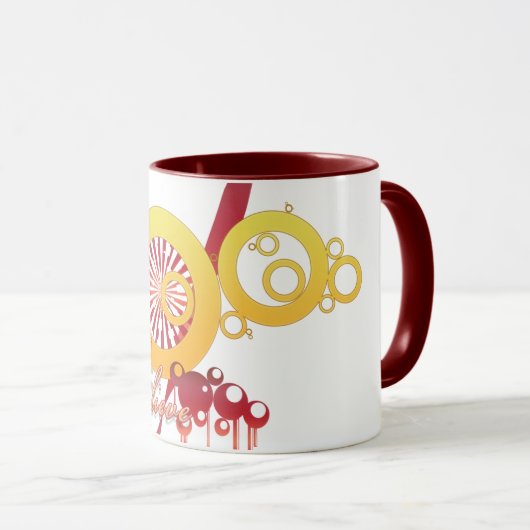 Geloof Mok CircleRays (Voorkant rechts)