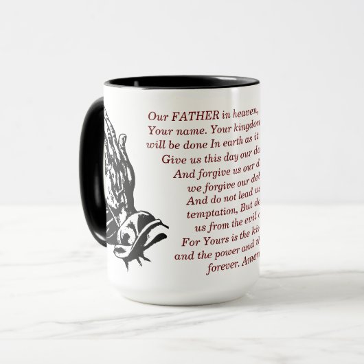 Geloof Mok - Het gebed van de Heer Matt 9:6-13 (Voorkant links)