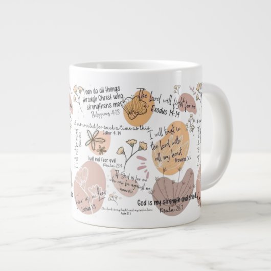 Geloof Motivatie bevestiging Mok voor gelovigen (Voorkant rechts)