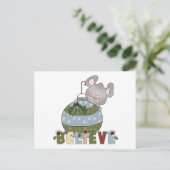 Geloof Mouse Ornament Kerst Feestdagen (Staand voorkant)