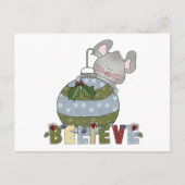 Geloof Mouse Ornament Kerst Feestdagen (Voorkant)