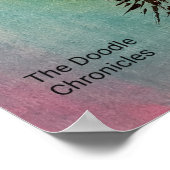 Geloof niet alles wat je denkt - Wise Hedegel Poster (Hoek)