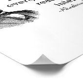 Geloof Niet Alles Wat Je Leest Op Internet  Poster (Hoek)