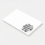 Geloof niet in eenhoorns - Geloof in mij Post-it® Notes (Schuin)