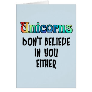 Geloof niet in Unicorns