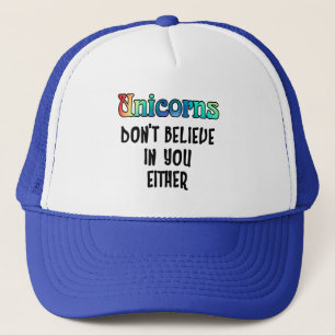 Geloof niet in Unicorns Trucker Pet