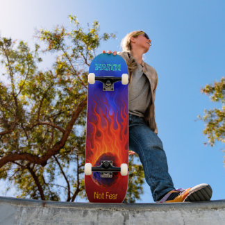 Geloof Niet Vrees Persoonlijk Skateboard
