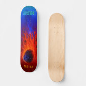 Geloof Niet Vrees Persoonlijk Skateboard (Voorkant)