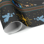 GELOOF Oke kerstkeuken Religieus Christelijk Cadeaupapier (Rol Hoek)