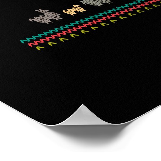 GELOOF Oke kerstkeuken Religieus Christelijk Poster (Hoek)