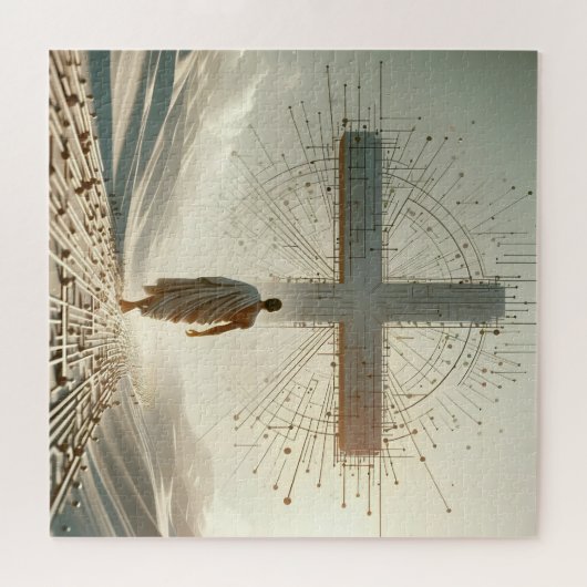 Geloof ontmoet eeuwigheid - Reis van overtuiging Legpuzzel (Horizontaal)