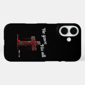 Geloof ontmoet liefde ❤️✝️ Case-Mate iPhone case (Achterkant (horizontaal))