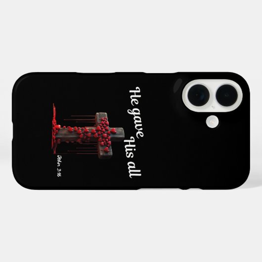 Geloof ontmoet liefde ❤️✝️ Case-Mate iPhone case (Achterkant (horizontaal))