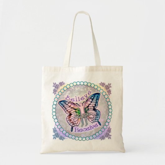 Geloof Ontvang Tote Bag (Voorkant)