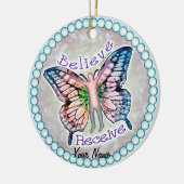 Geloof ontvangen keramisch ornament (Links)