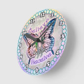 Geloof ontvangen ronde klok (Hoek)