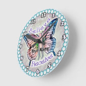 Geloof ontvangen ronde klok (Hoek)