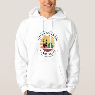 Geloof opgeladen   Hart gereset - Retro Umrah Hoodie