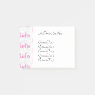 Geloof Over Angst Christelijk Religieus Inspireren Post-it® Notes