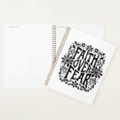 Geloof over angst groovy Christelijk Planner (Display)