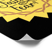 geloof over angst poster (Hoek)