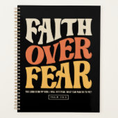 Geloof over angst - Psalm 118:6 Christelijk Planner (Voorkant)