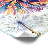 Geloof! Paardenbloemen die onkruid wensen