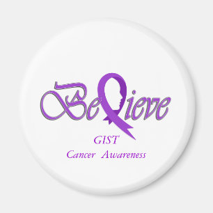 Geloof "Paarse - geschenkartikelen" Magneet