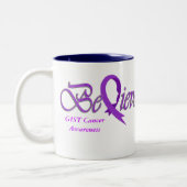 Geloof "Paarse Mok" Tweekleurige Koffiemok (Links)