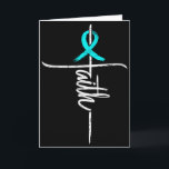 Geloof Pcos Bewustzijn Kruis Christelijk Lint Turk Kaart<br><div class="desc">Geloof Pcos Bewustzijn Kruis Christelijk Lint Turkoois Steun</div>